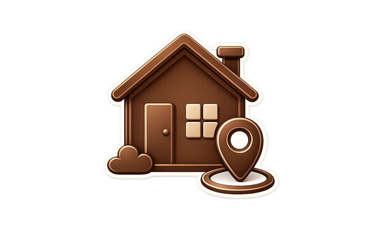 At your door badge
