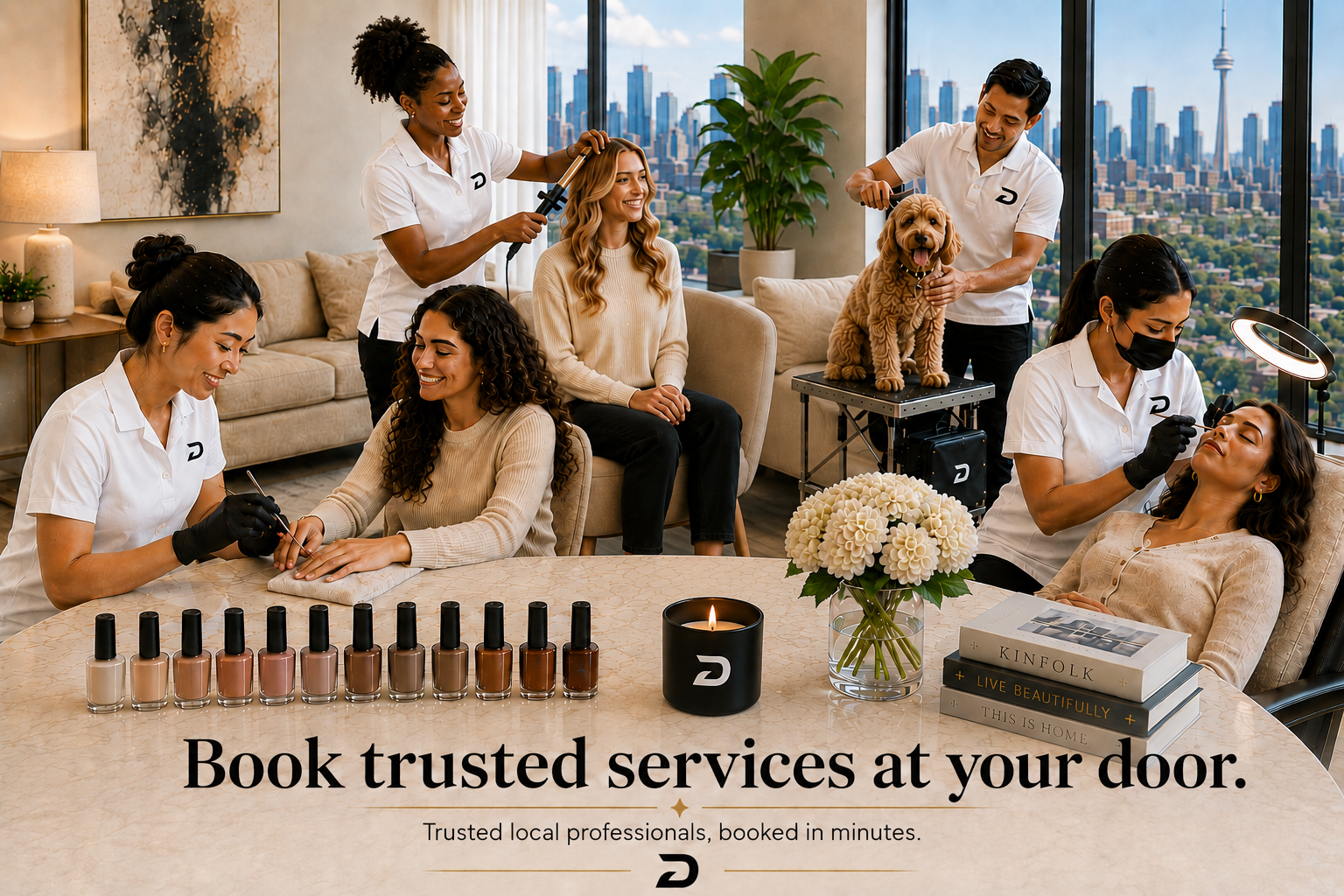 Book trusted services at your door